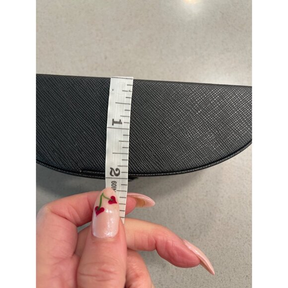 Prada Black Textured Leather Watch/Bracelet Case Box - Picture 9 of 9